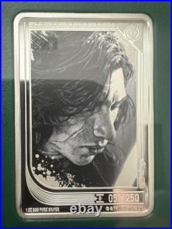 2026 Agoro Star Wars 1oz Silver Trading Coin Kylo Ren Emerald Mintage 51 Of 250