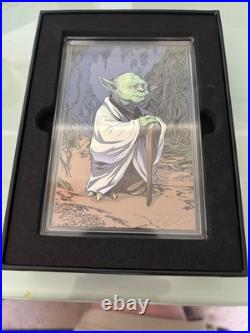 2026 Agoro Star Wars Master Yoda 5 Gram. 999 Fine Silver Foil Tier 1