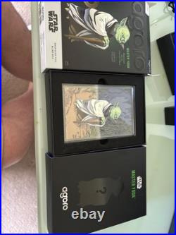 2026 Agoro Star Wars Master Yoda 5 Gram. 999 Fine Silver Foil Tier 1