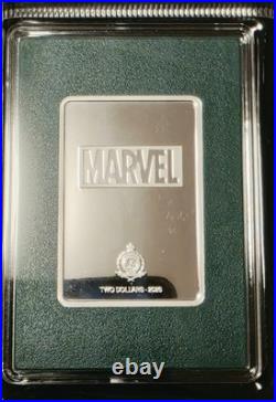 2026 Art Of MARVEL IRON MAN- #240/250? Trading Coins 1oz Fine Silver AGORO