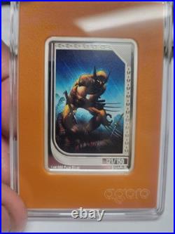 2026 Marvel Agoro WOLVERINE 1 oz Silver Proof Trading Coin 121/150