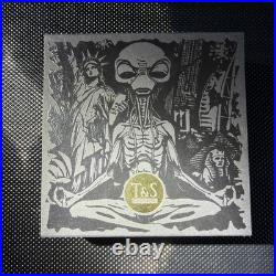 2026 NIUE Darkest Hour Alien 2 oz. 999 Silver Coin T&S Mint With OGP #A403