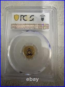 2026 Niue $1 Mermaid Grey/Black Tail PCGS PR69 Rev Proof Colorized 22kt Gold