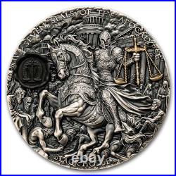 2026 Niue 3 oz Silver Seven Seals of the Apocalypse Black Horse