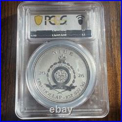 2026 Niue Black Sea Mermaid 1 oz Silver Rev Proof Colorized PCGS PR70 2026 Niue Black Sea Mermaid 1 oz Silver Rev Proof Colorized PCGS PR70