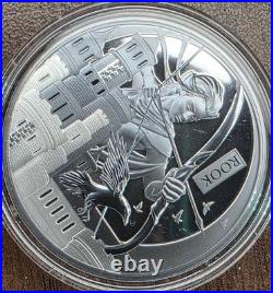 2026 Niue CHESS ROOK 1 oz. 999 Silver Proof Coin $1 Limited Mintage 999 + COA Bo