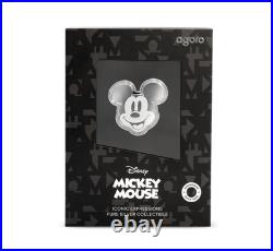 2026 Niue Disney Iconic Expressions Mickey Mouse 1/2 oz. 999 Fine Silver Coin