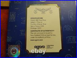 2026 Niue Harry Potter Knight Bus 1 Ounce. 999 Silver $2 Coin 1,000 Mintage