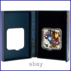 2026 Niue Marvel Smash Iron Man ZAPT! 2 oz Silver UHR Coin