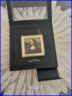 2026 Niue Mona Lisa Gold Edition 2 oz. 999 Silver Proof Coin 2 Dollars Ltd 700 2026 Niue Mona Lisa Gold Edition 2 oz. 999 Silver Proof Coin 2 Dollars Ltd 700