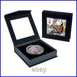 2026 Niue Queen of Hearts 1oz Silver Proof Coin Mintage of 750
