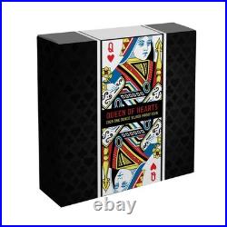2026 Niue Queen of Hearts 1oz Silver Proof Coin Mintage of 750