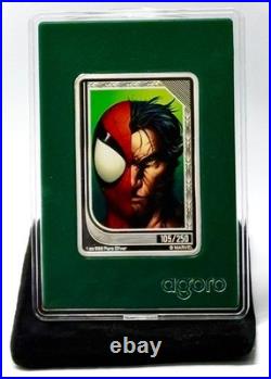 2026 The Art Of Marvel Comics Trading Coins SPIDER-MAN 1oz Silver Emerald /250