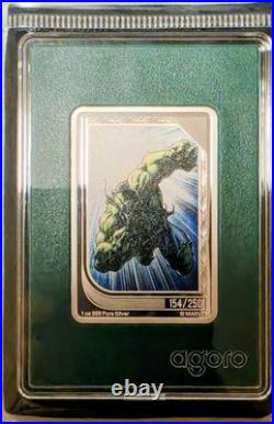 2026 The Art of MARVEL Comics HULK- #154/250? Trading Coins 1oz. 999 Silver