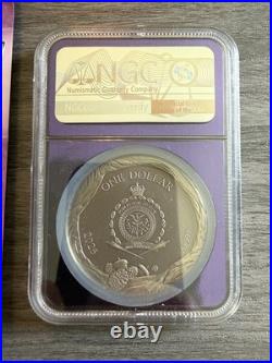 2026 Thumbelina Fairytale Colored Niue NGC MS70 TraderBea BERT Purple Core