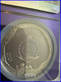 2026 Thumbelina Fairytale Colored Niue NGC MS70 TraderBea BERT Purple Core