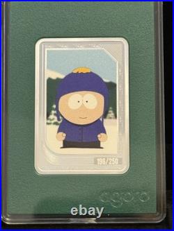 25 Agoro SOUTH PARK trading Coin Emerald Craig T 196/250 & Saphire Vampir 29/30