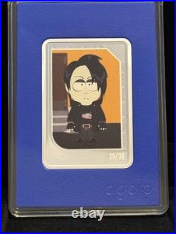 25 Agoro SOUTH PARK trading Coin Emerald Craig T 196/250 & Saphire Vampir 29/30 25 Agoro SOUTH PARK trading Coin Emerald Craig T 196/250 & Saphire Vampir 29/30