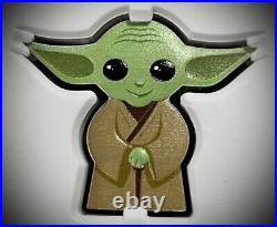 2K MINTED? 2022 1oz Silver Chibi Coin Collection Star Wars Master Yoda