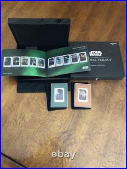2-1 Oz Silver Collectible Star Wars The Original Trilogy Silver Trading Coins