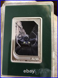 2-1 Oz Silver Collectible Star Wars The Original Trilogy Silver Trading Coins