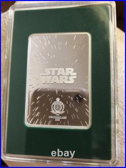 2-1 Oz Silver Collectible Star Wars The Original Trilogy Silver Trading Coins