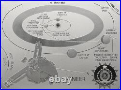 2 oz Silver Coin 2025 Niue Pioneer Space Probe 60 x 80 mm Coin 499 Mintage