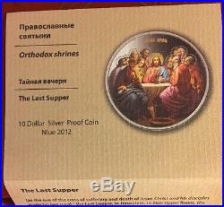 5 Oz. Silver Proof Niue Last Supper Coin