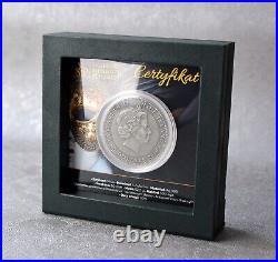5$ The Venetian Mask 2019 2oz Silver Coin High Relief INVESTMENT