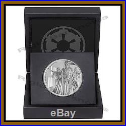 5 x Niue Disney Star Wars Proof Silver Coin 1 oz 2016 Darth Vader Mint