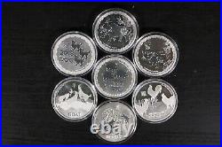 6oz? 2015 -2021 Full Niue Silver Collection $2 Year Of Lunar