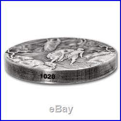 ADAM AND EVE 2016 2 oz Silver Coin Biblical Series Scottsdale Mint Niue