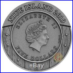 AMAZONS WOMAN WARRIOR 2 Oz Silver Coin 5$ Niue 2019 PRESALE