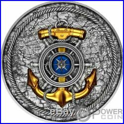 ANCHOR Gold Plating 2 Oz Silver Coin 5$ Niue 2020