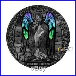ARCHANGEL GABRIEL silver coin from the series ARCHANGELS 2000 CFA Cameroon 2020