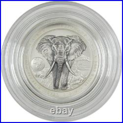 African Elephant 1 oz. 999 Silver $2 Coin 2025 Niue COA SKUOPC221 African Elephant 1 oz. 999 Silver $2 Coin 2025 Niue COA SKUOPC221