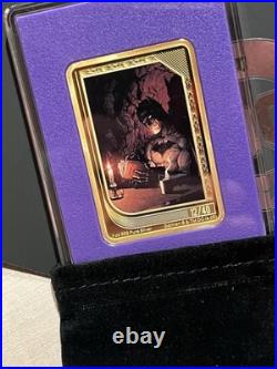 Agoro 2025 The Art of Dc Trading Coins Batman 12/40 Amethyst Rare
