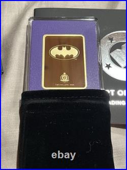 Agoro 2025 The Art of Dc Trading Coins Batman 12/40 Amethyst Rare