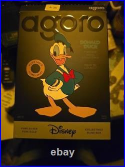 Agoro Silver Donald Duck Out Of Blind Box