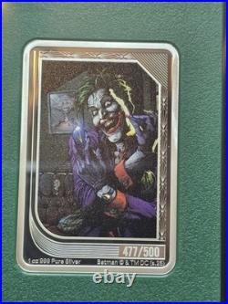 Agoro The Art of DC Comics Trading Coins Joker & Harley Quinn