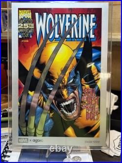 Agoro one ounce silver Marvel Wolverine 25th Anniversary Issue #145 SN 0423/1000 Agoro one ounce silver Marvel Wolverine 25th Anniversary Issue #145 SN 0423/1000