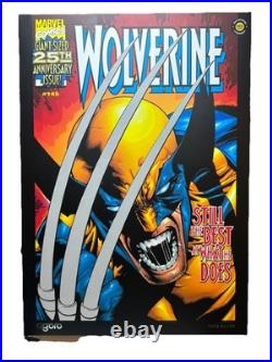 Agoro one ounce silver Marvel Wolverine 25th Anniversary Issue #145 SN 0423/1000