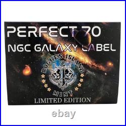 Alien Abduction 2025 $1 1 oz Silver Coin NGC PF 70 UCAM with Galaxy Label Niue