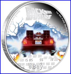 BACK TO THE FUTURE 35th Anniversary 2020 1oz Silver Proof Coin