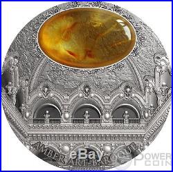 BAROQUE Amber Art 2 Oz Silver Coin 5$ Niue 2016