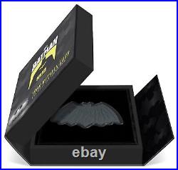 BATMAN 85 Years 1966 Batman Logo 1oz Silver Collectible Coin PRESELL ETA 4/19