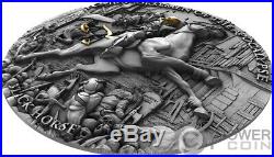 BLACK HORSE Four Horsemen Of The Apocalypse 2 Oz Silver Coin 5$ Niue 2020