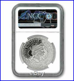 BRITISH TRADE DOLLAR 2018 $1 1 oz Pure Silver Proof Coin NGC PF70UC NIUE