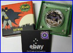 Batman Classic TV Series 1 oz. 999 Silver 2020 Niue Two Dollars with Box and COA