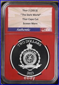 Bullion Plus Film Series 2 2023 Niue 1oz Silver Thor NGCX PF10 UC Cape cut